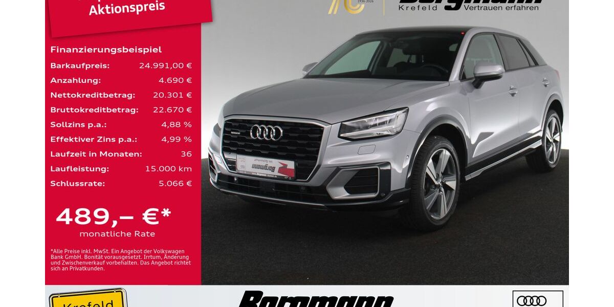 Audi Q2 72.100 km 24.991 &euro; Krefeld 47803
