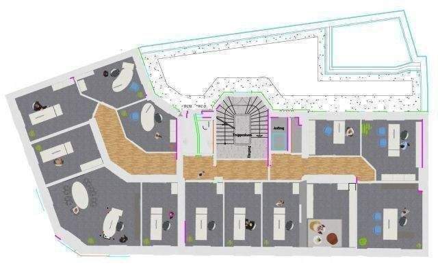Gewerbeobjekt Düsseldorf Stadtmitte - 1 Zimmer, 230 m&sup2;, 4.140&euro; | Angebot:26107060