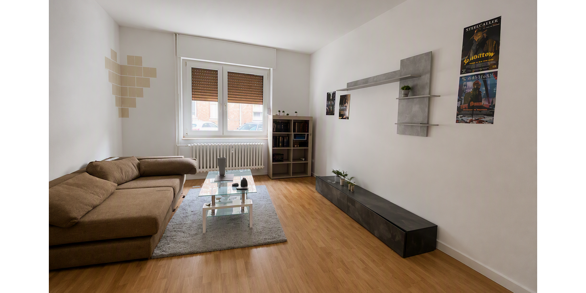 Etagenwohnung Duisburg Hochfeld - 2 Zimmer, 61 m&sup2;, 495&euro; | Angebot:27454357
