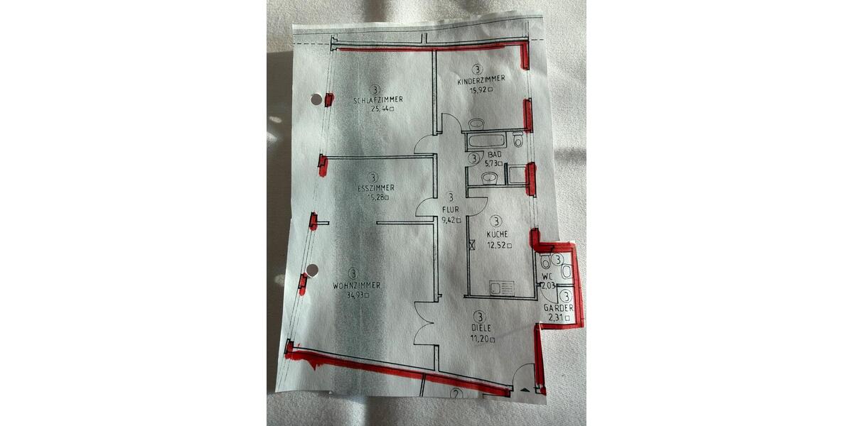 Großzügige 4-Zimmer-Wohnung in zentraler Lage von Velbert-Neviges 4 zimmer