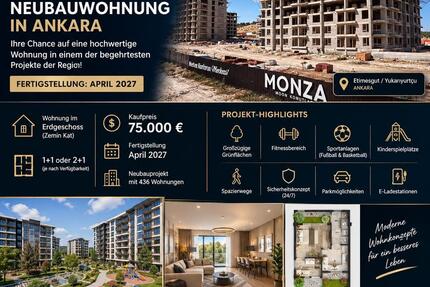 Wohnung Köln Chorweiler - 2 Zimmer, 55 m&sup2;, 75.000&euro; | Angebot:27425689