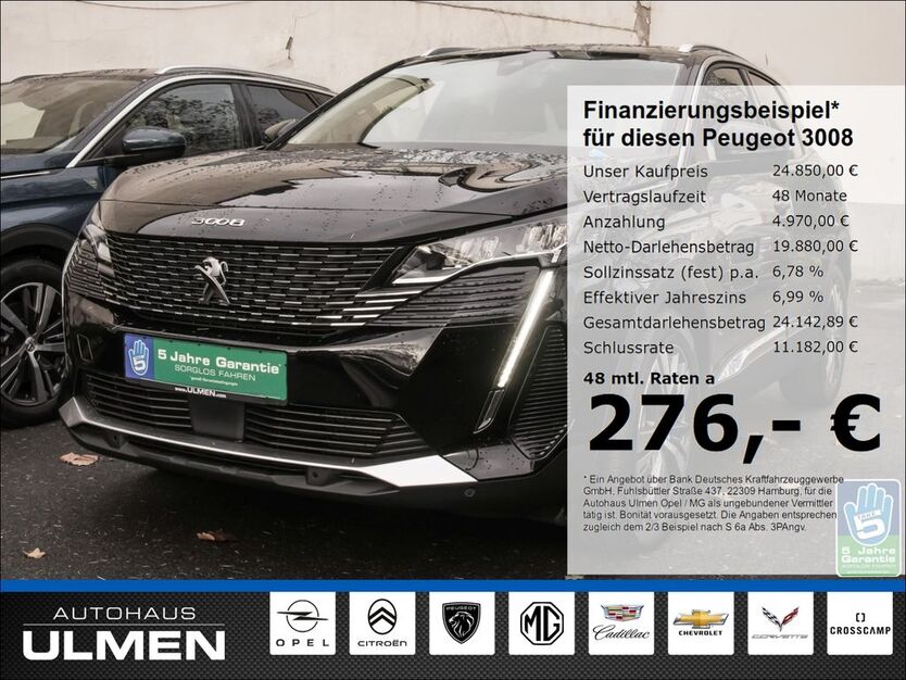 Peugeot 3008 23.334 km 23.850 € Düsseldorf 40231