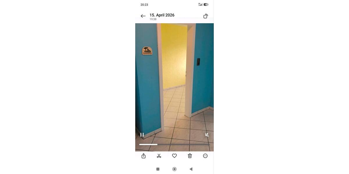 Etagenwohnung Wuppertal Arrenberg - 3 Zimmer, 60 m&sup2;, 600&euro; | Angebot:26123125