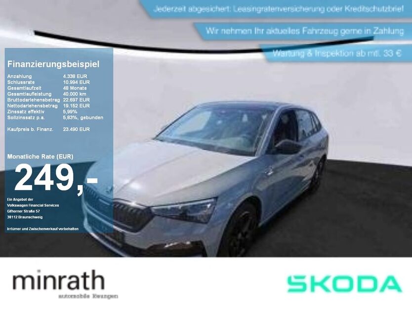 Skoda Scala 66.896 km 23.490 € Moers 47441