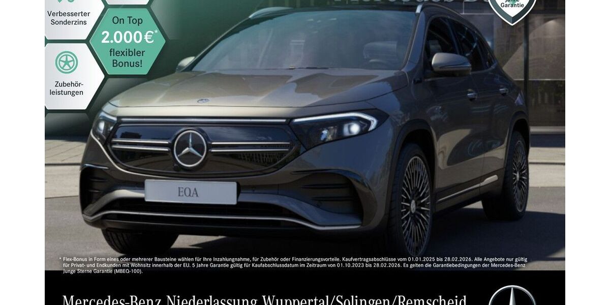 Mercedes-Benz EQA 21.205 km 31.990 &euro; Wuppertal 42115
