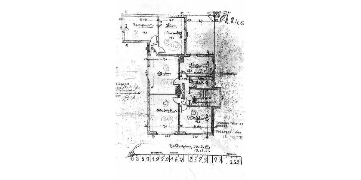 Etagenwohnung Solingen Mitte - 4 Zimmer, 113 m&sup2;, 1.100&euro; | Angebot:25642599