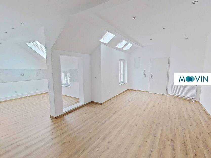 Modernisierte 3-Zimmer-Dachgeschoßwohnung