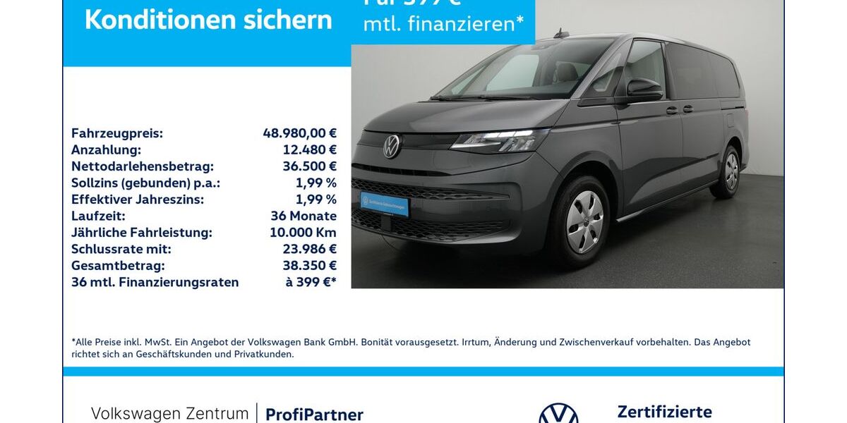 VW T7 Multivan 22.379 km 47.480 &euro; Leverkusen 51379