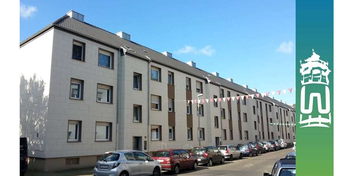 Etagenwohnung Mönchengladbach Eicken - 2 Zimmer, 48 m&sup2;, 319&euro; | Angebot:25822371