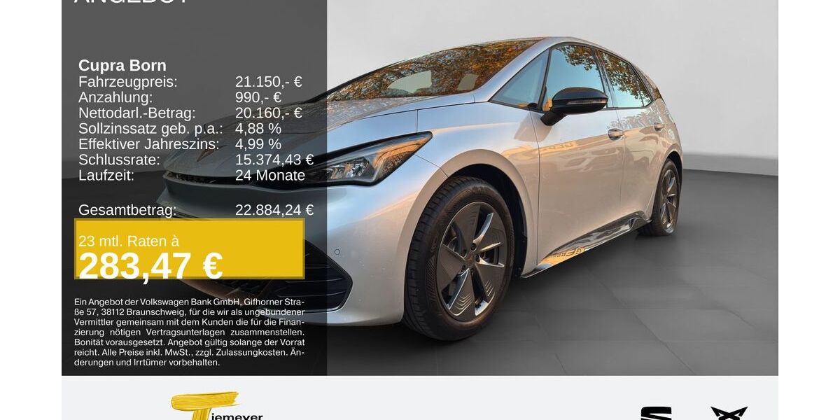 Cupra Born 75.152 km 20.750 &euro; Duisburg 47059