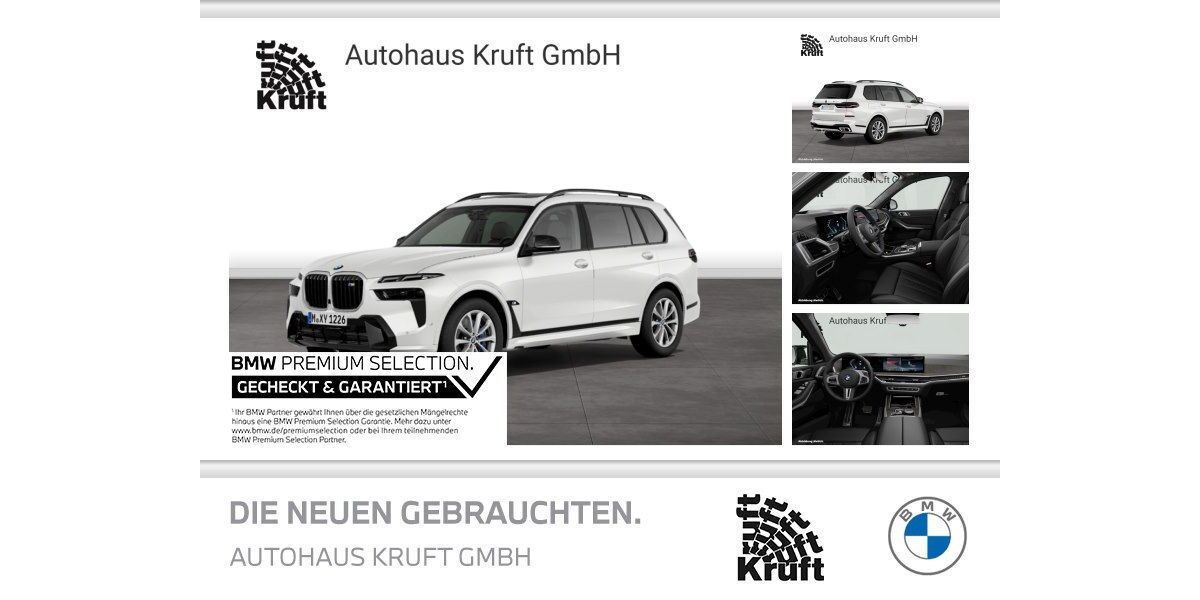 BMW X7 M60 27.756 km 97.950 &euro; Oberhausen 46117