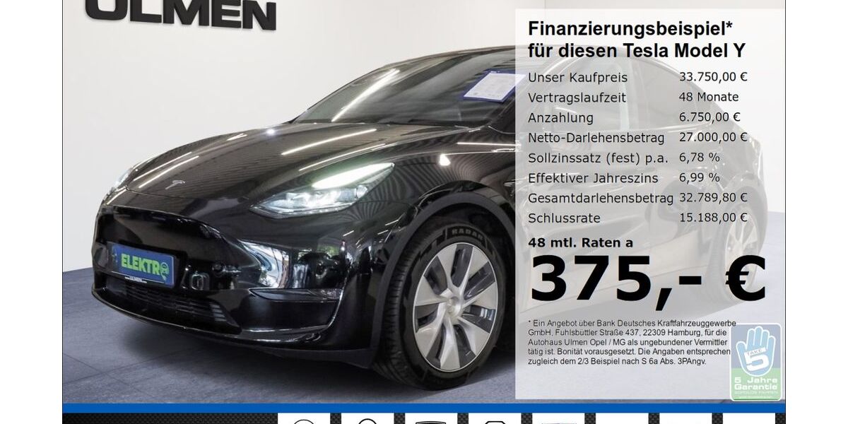 Tesla Model Y 75.615 km 33.750 &euro; Düsseldorf 40231