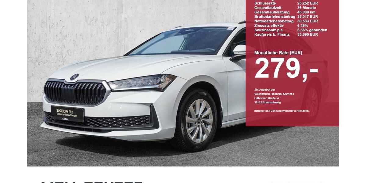 Skoda Superb 20.486 km 32.840 &euro; Düsseldorf 40474