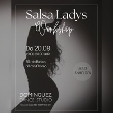 Salsa Ladys Workshop 20.08.2026 Dominguez Dance Studio