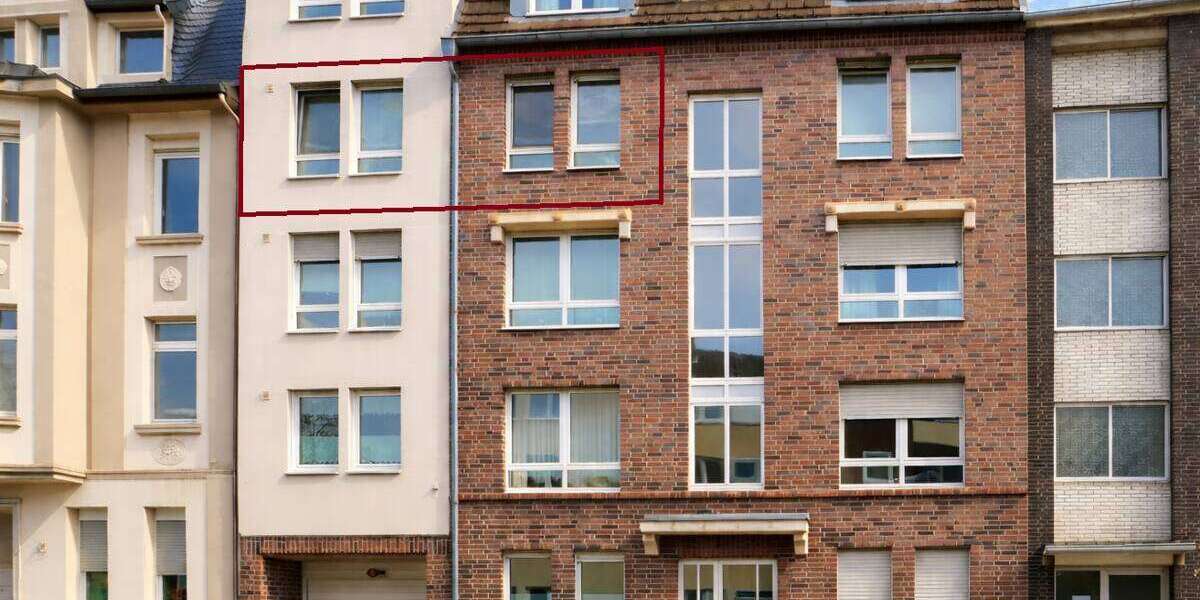 Etagenwohnung Neuss Augustinusviertel - 3 Zimmer, 78 m&sup2;, 298.000&euro; | Angebot:26840016