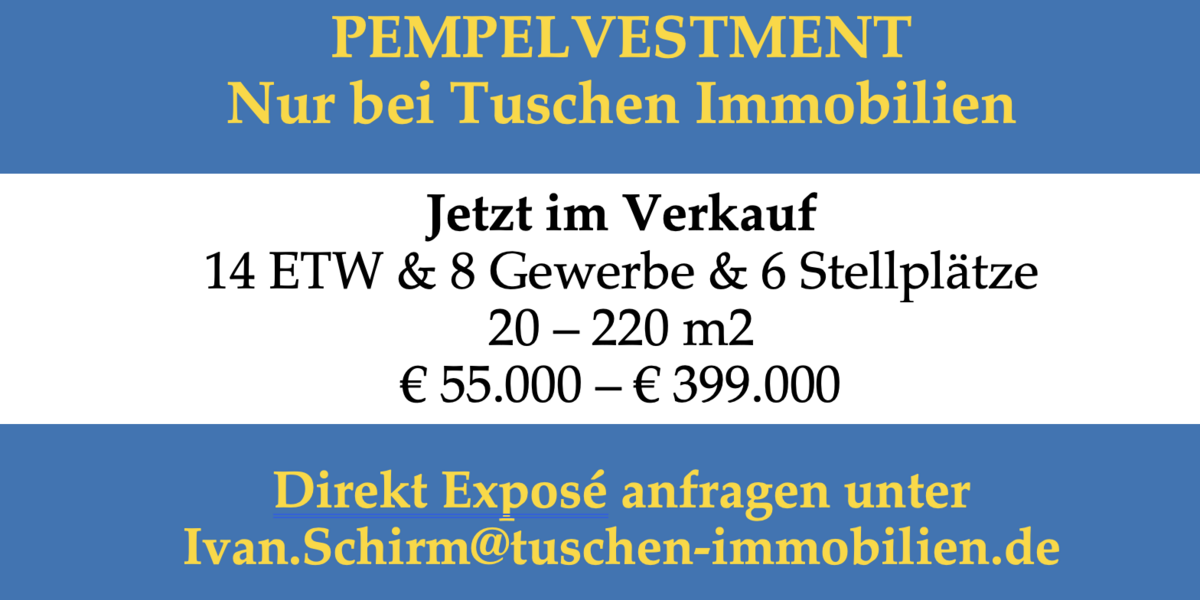 Etagenwohnung Düsseldorf Pempelfort - 1 Zimmer, 14 m&sup2;, 95.000&euro; | Angebot:25310435