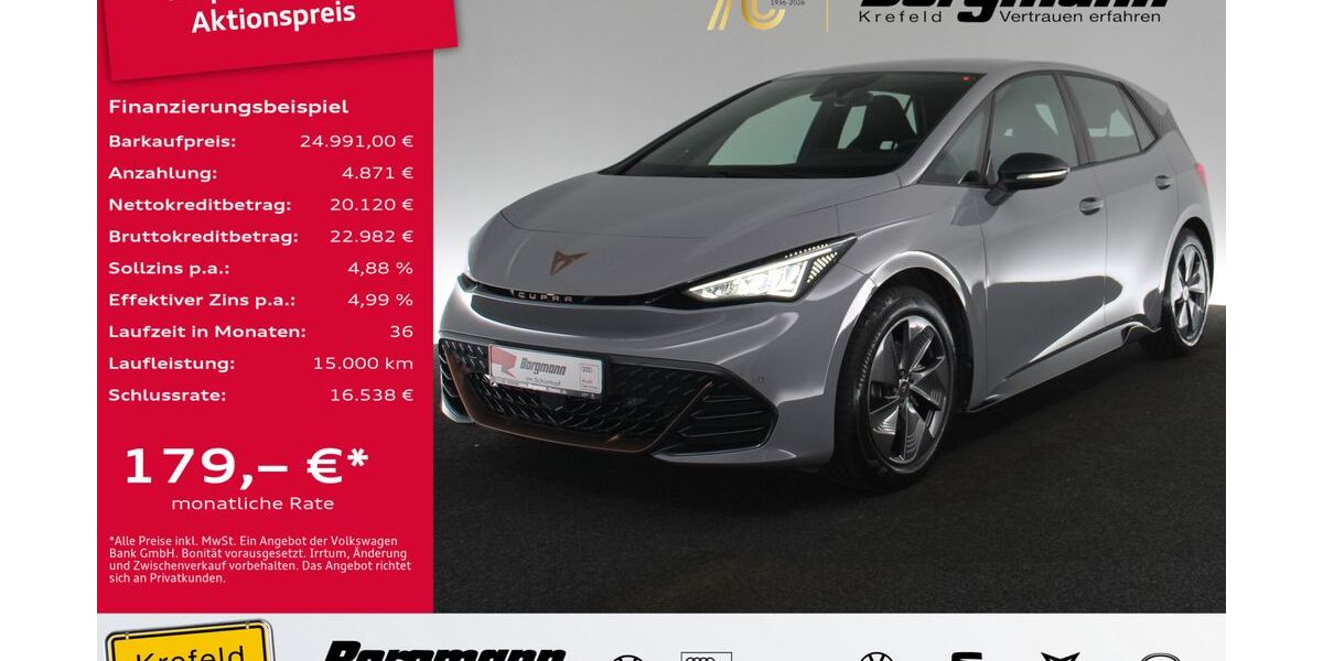 Cupra Born 13.988 km 24.991 &euro; Krefeld 47803