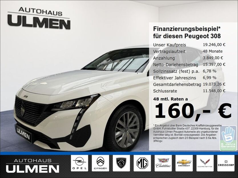 Peugeot 308 19.287 km 19.246 € Düsseldorf 40233