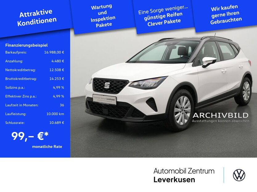 Seat Arona 31.902 km 16.988 € Leverkusen 51379