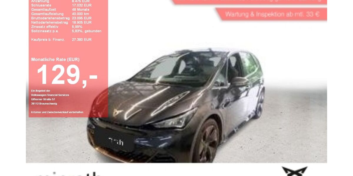 Cupra Born 15.750 km 26.630 &euro; Moers-Hülsdonk 47441