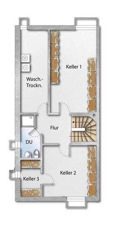 Familienfreundliche Doppelhaushälfte mit viel Platz und Garten in Düsseldorf-Stockum