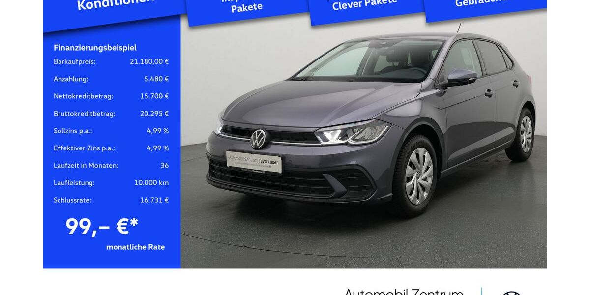 VW Polo 9.979 km 21.180 &euro; Leverkusen 51379