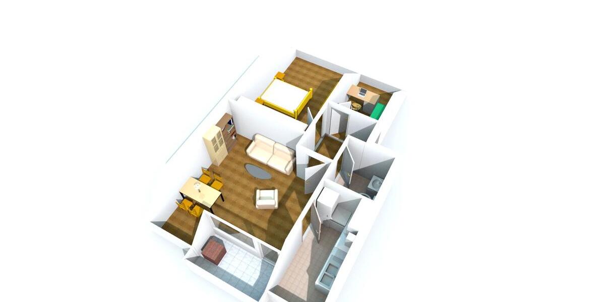Dachgeschoßwohnung Ratingen - 2 Zimmer, 60 m&sup2;, 690&euro; | Angebot:26396570