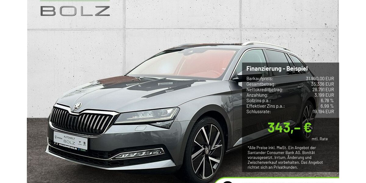 Skoda Superb 49.912 km 31.490 &euro; Pulheim-Brauweiler 50259