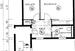 Zwei Zimmer Wohnung, mit großem Balkon, 54m², mit EBK