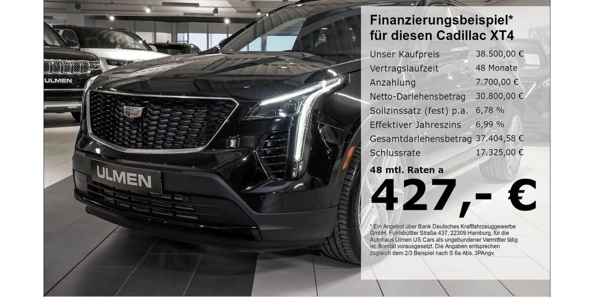 Cadillac XT4 40.500 km 38.500 &euro; Düsseldorf 40231