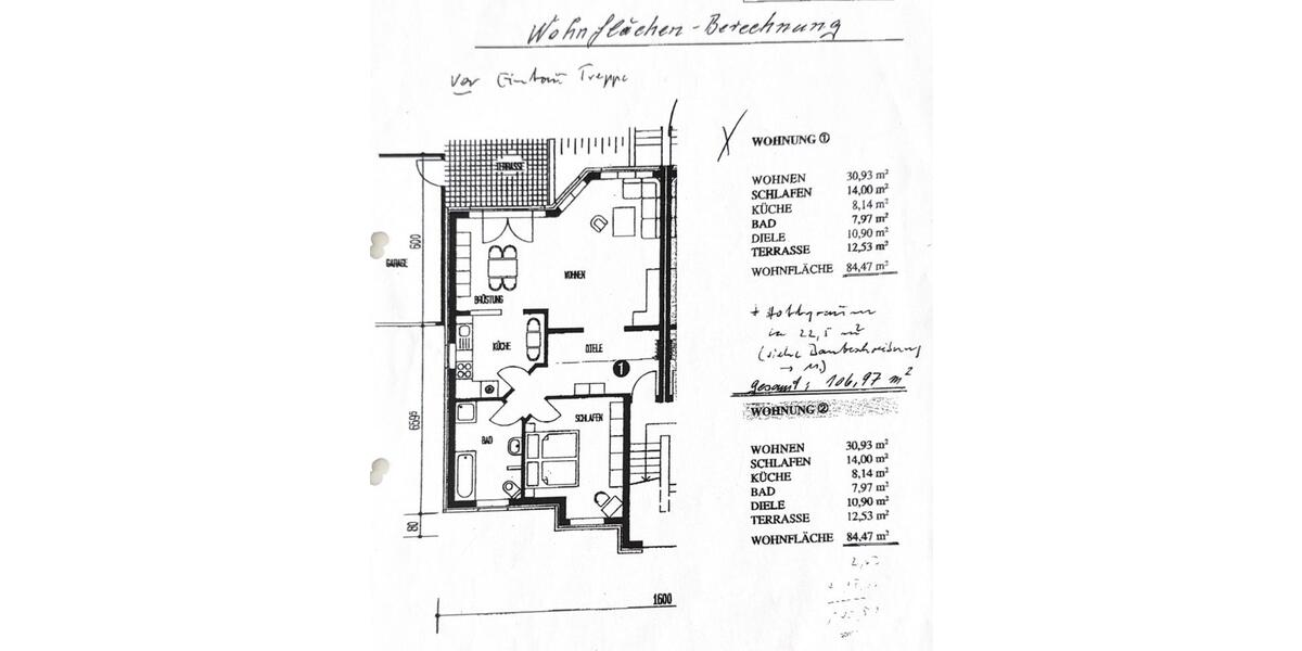 Erdgeschoßwohnung Düsseldorf Stadtbezirk 8 - 3 Zimmer, 106 m&sup2;, 495.000&euro; | Angebot:26943178