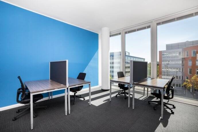 All-inclusive-Zugang zu Coworking-Bereichen in Regus Airport City