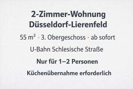 Renovierte 2-Zimmer-Wohnung - Lierenfeld 2 zimmer