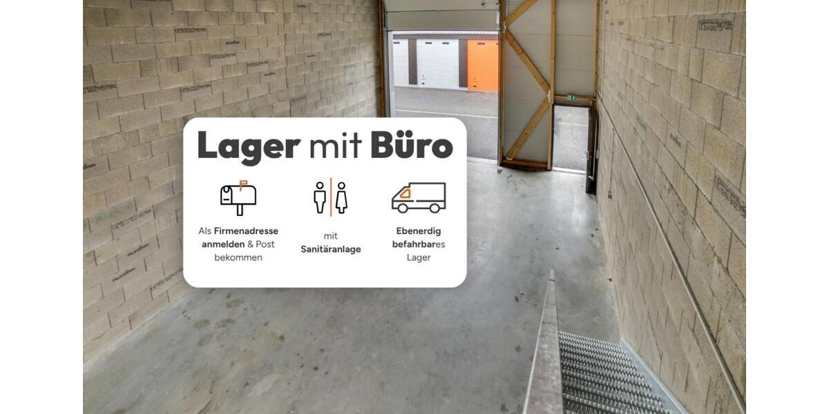 145m² Lager mit Büro | Gewerbefläche mieten in Langenfeld zimmer