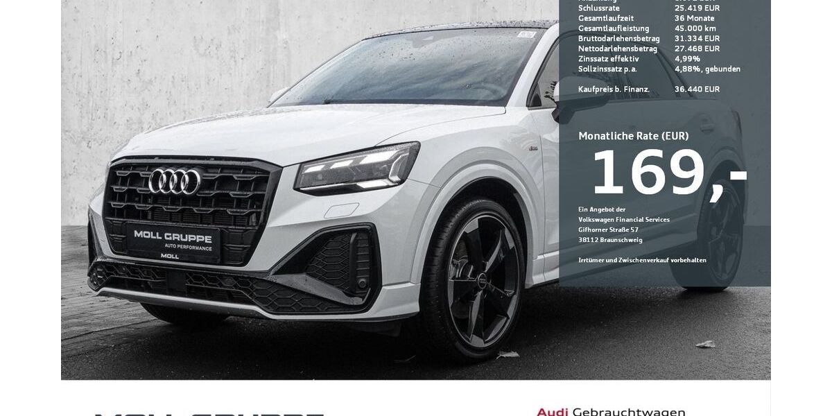 Audi Q2 6.580 km 35.640 &euro; Düsseldorf 40474