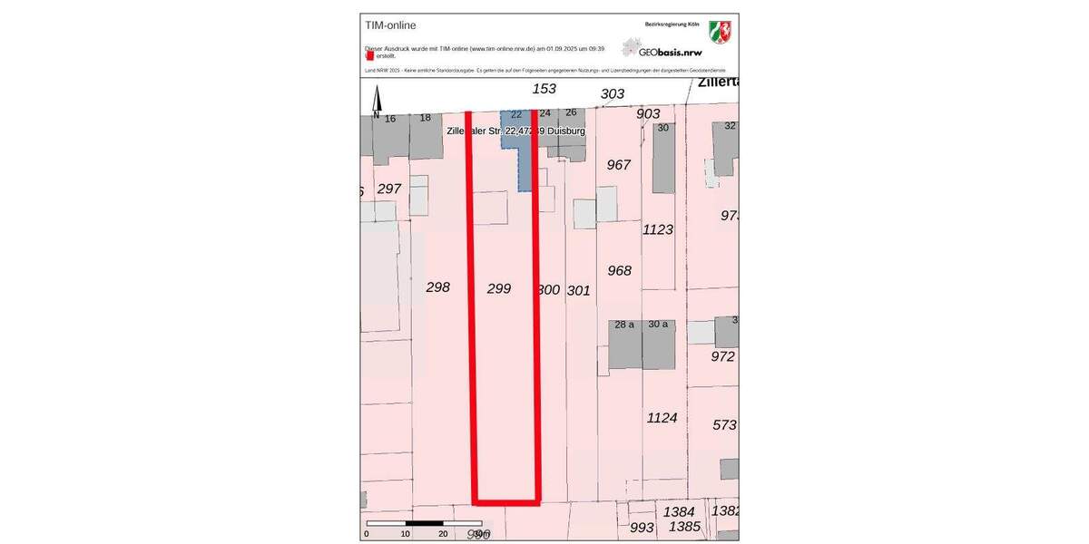 Grundstück Duisburg Buchholz - 1.350.000&euro; | Angebot:25796162