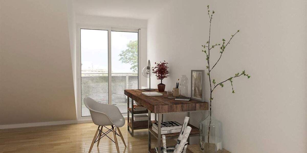 Wohnen mit Komfort - großzügiges Penthouse mit Kamin in Golzheim 3 zimmer