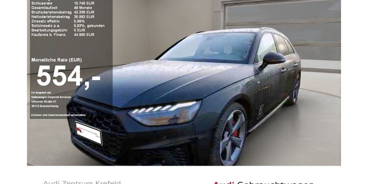 Audi A4 19.216 km 44.989 &euro; Krefeld 47805