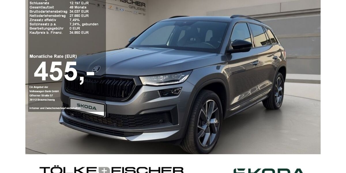 Skoda Kodiaq 97.371 km 33.599 &euro; Viersen-Dülken 41751