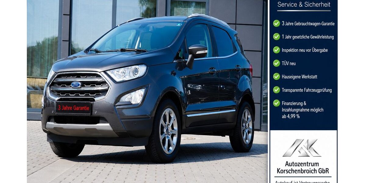 Ford EcoSport 39.500 km 13.450 &euro; Korschenbroich 41352