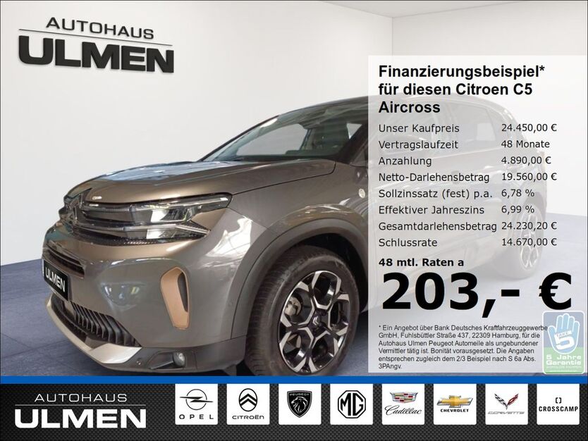 Citroen C5 Aircross 18.948 km 24.450 € Düsseldorf 40233
