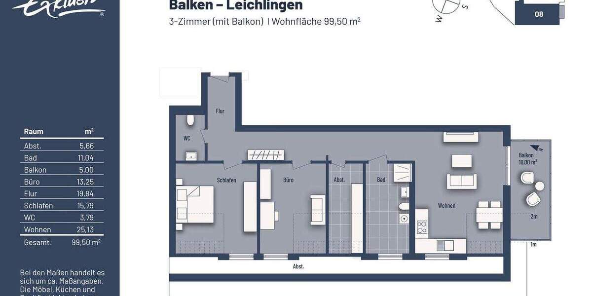 *Gemütlich und attraktiv mit Balkon und Stellplatz* 3 zimmer
