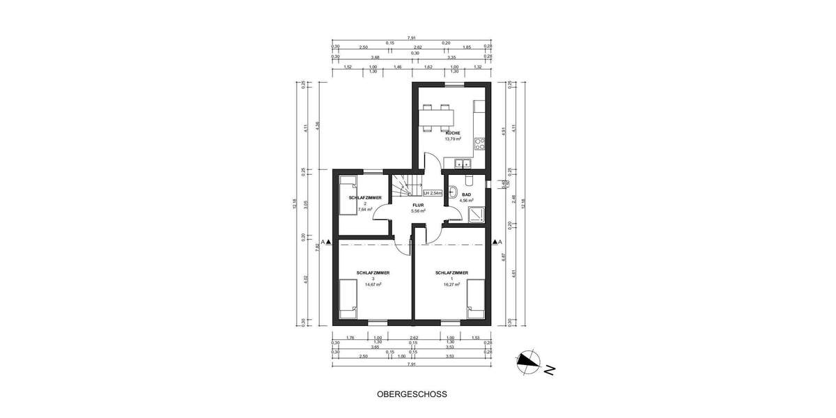 Einfamilienhaus Leichlingen - 8 Zimmer, 176 m&sup2;, 649.000&euro; | Angebot:25669323