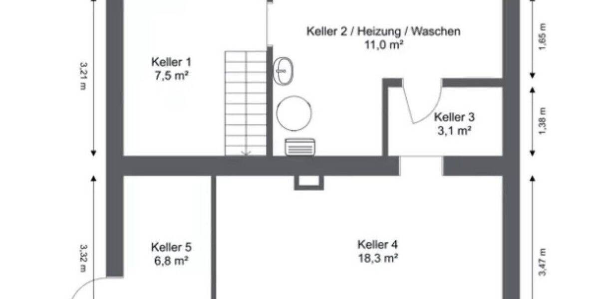 Einfamilienhaus, ideal zum Wohnen, arbeiten oder für die Familie 3 zimmer