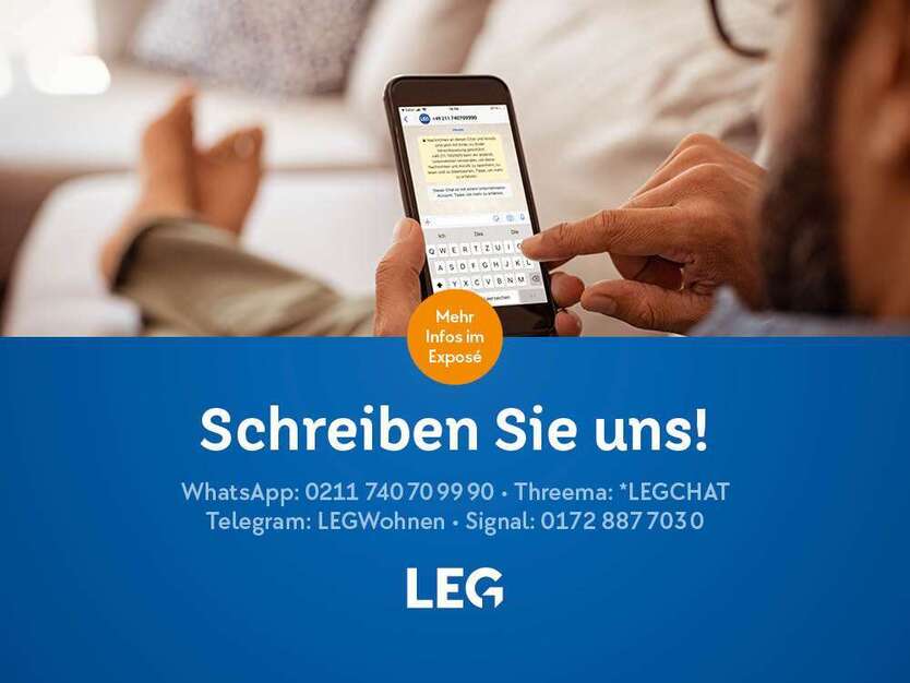 Wohnung zum Mieten in Duisburg 389 € 57.55 m²