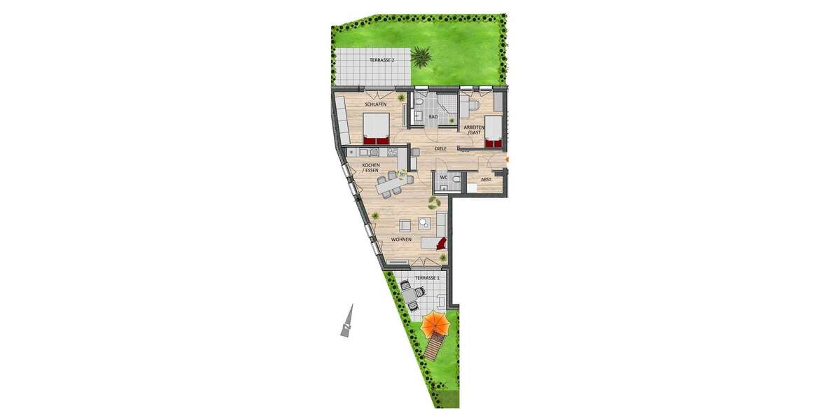 Wohnung zum Kaufen in Leverkusen 479.900 € 89.39 m² 3 zimmer