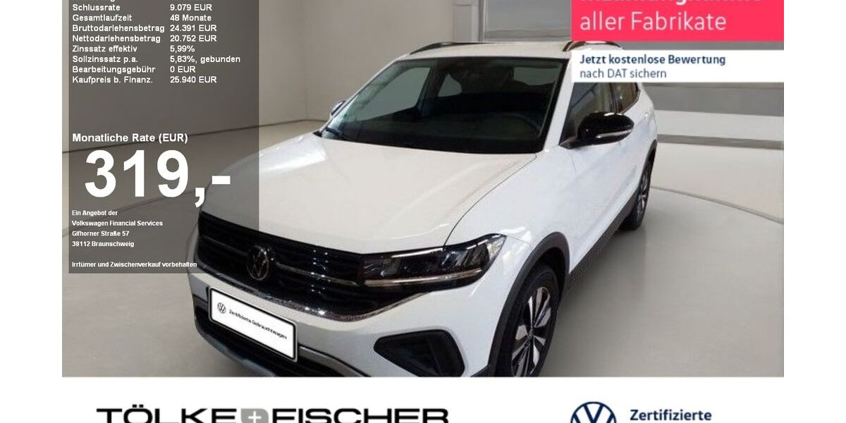 VW T-Cross 9.184 km 24.679 &euro; Krefeld 47805