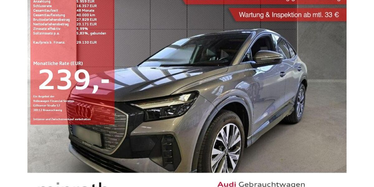 Audi Q4 e-tron 48.661 km 27.630 &euro; Moers-Hülsdonk 47441