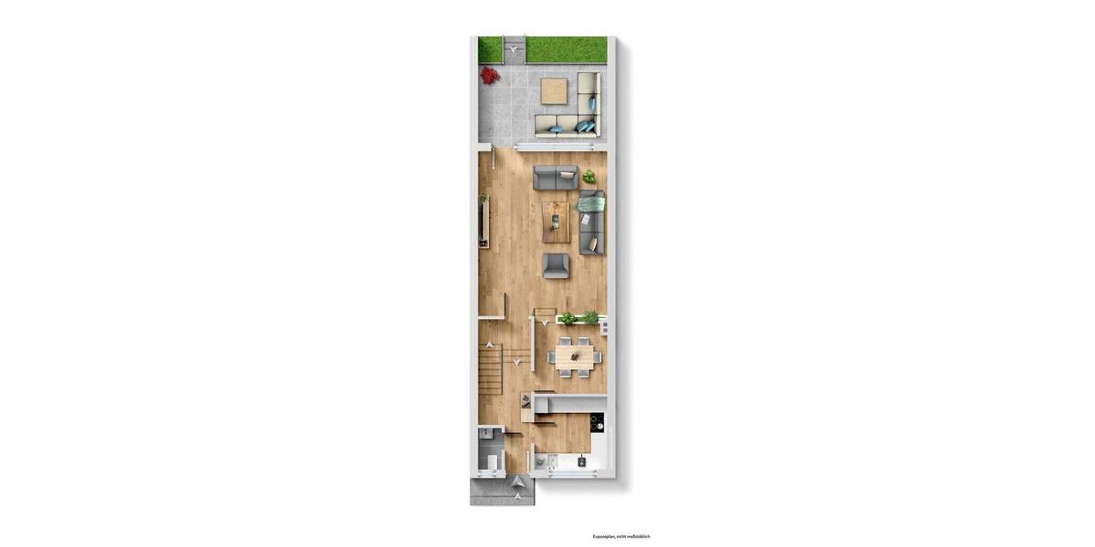 Reihenmittelhaus Dormagen Delrath - 4 Zimmer, 98 m&sup2;, 335.000&euro; | Angebot:26154464