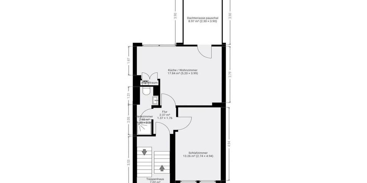 Mehrfamilienhaus, Wohnhaus Mönchengladbach Stadtmitte - 1 Zimmer, 162 m&sup2;, 244.000&euro; | Angebot:26789888